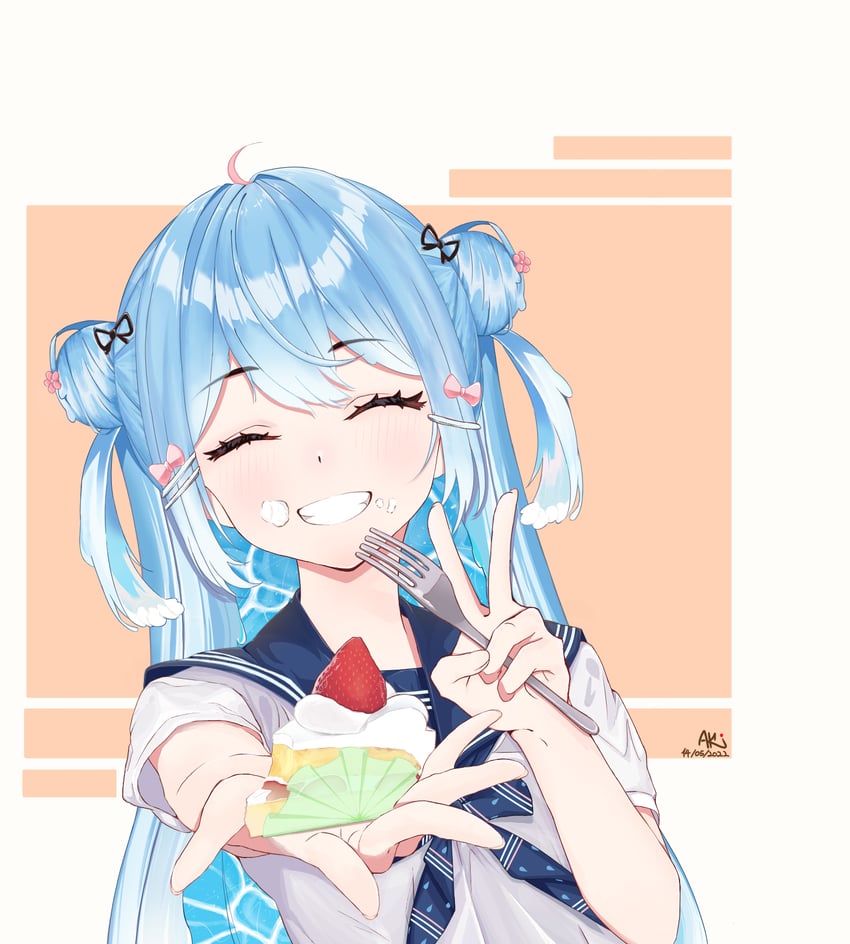 mihanada somaru (indie virtual youtuber) drawn by aki_(cold_ovaltin)
