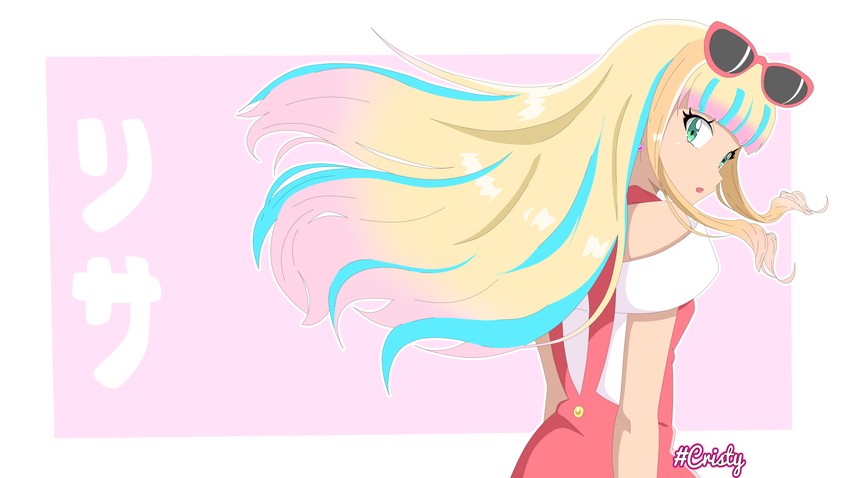risa (pokemon and 1 more) drawn by viper3n3n3_(cristy)