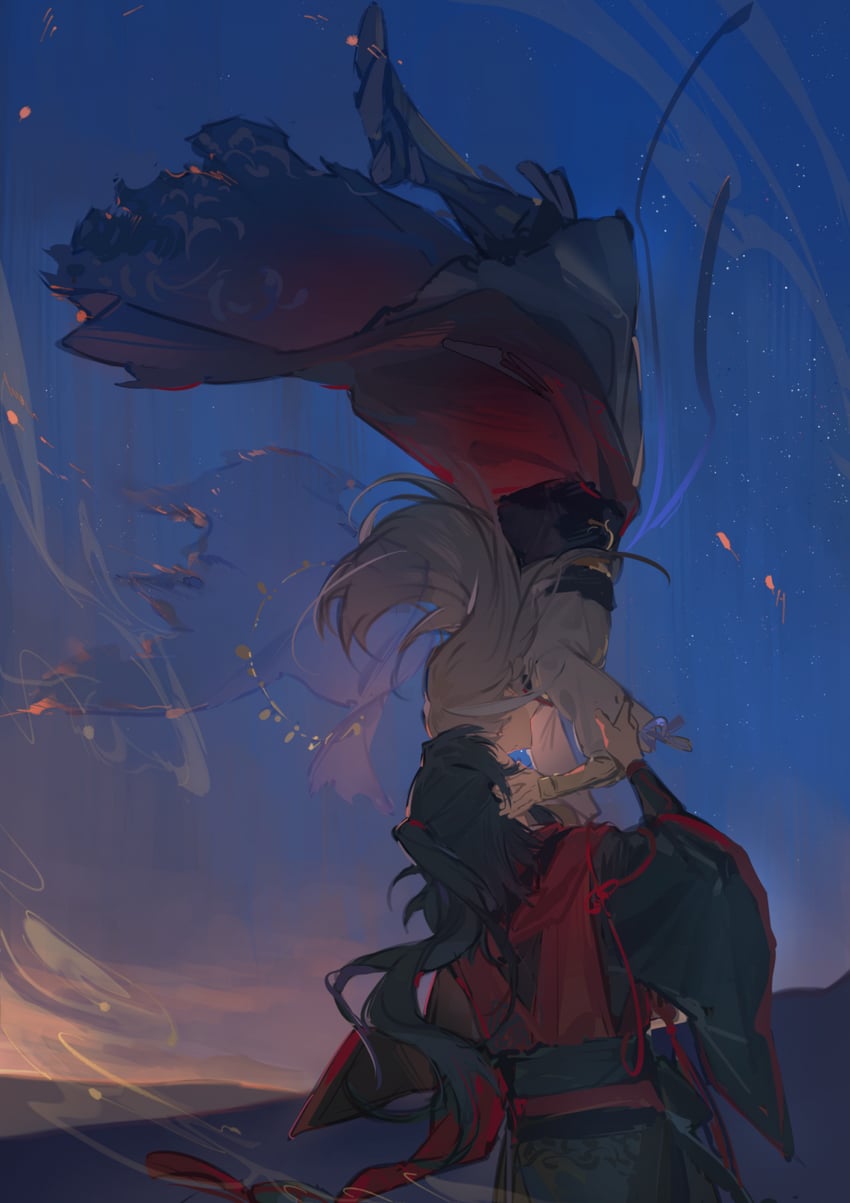 archer and zheng chenggong (fate and 1 more) drawn by kiwi_(mmm789520)