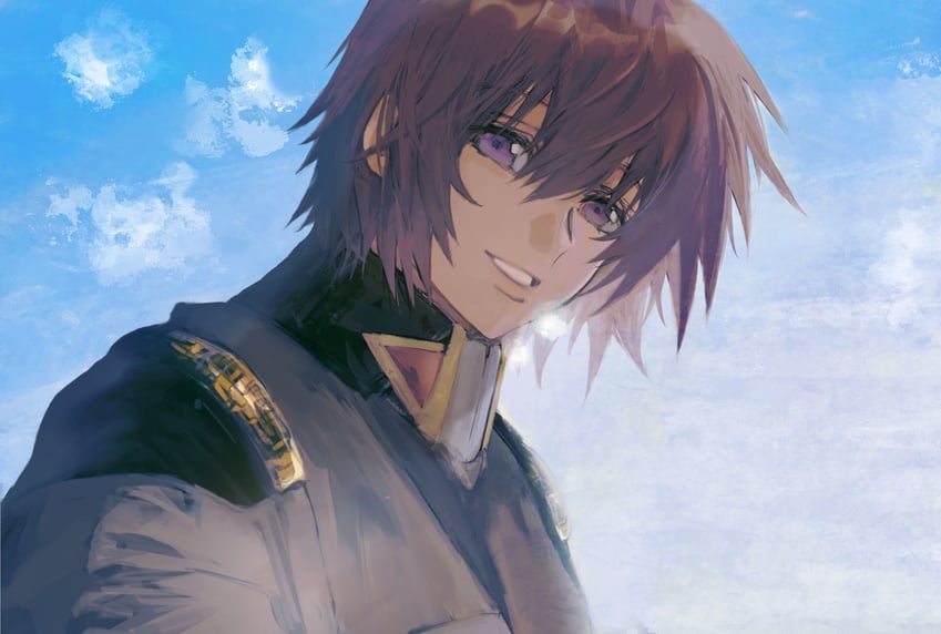 kira yamato (gundam and 1 more) drawn by she_(morianosu)