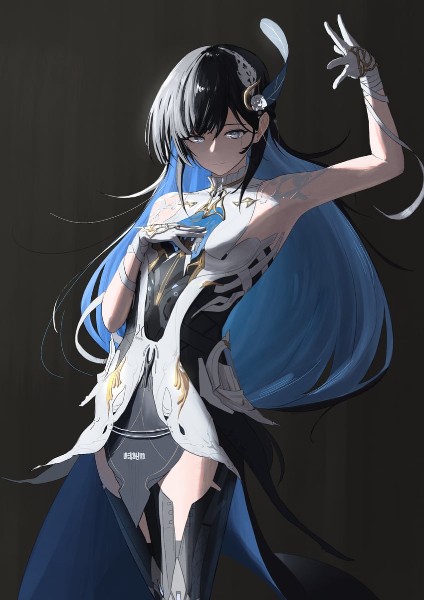 selena and selena: pianissimo (punishing: gray raven) drawn by bell_(only-id_228)