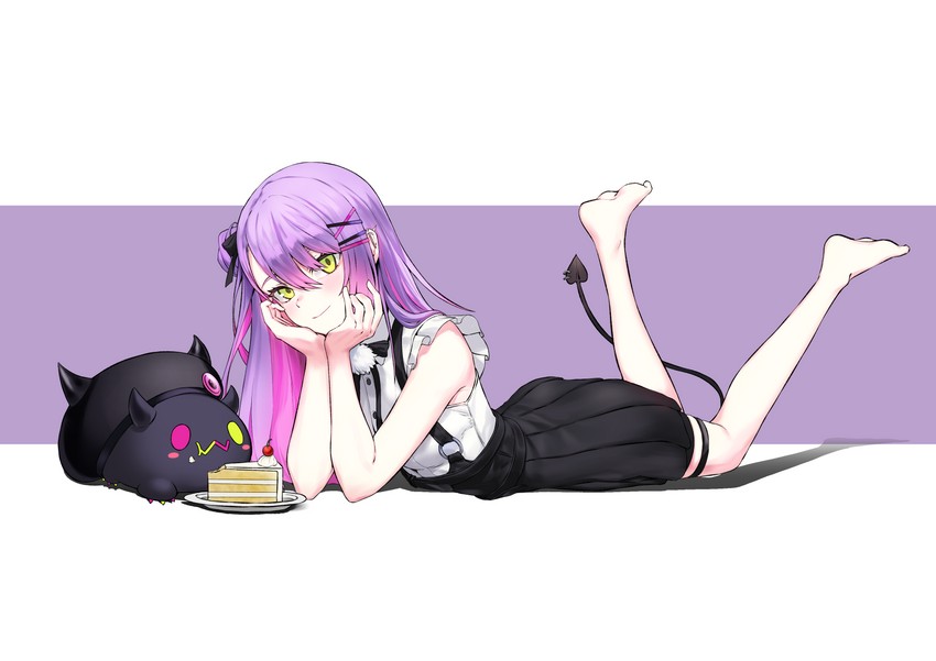 tokoyami towa and bibi (hololive) drawn by artpatient