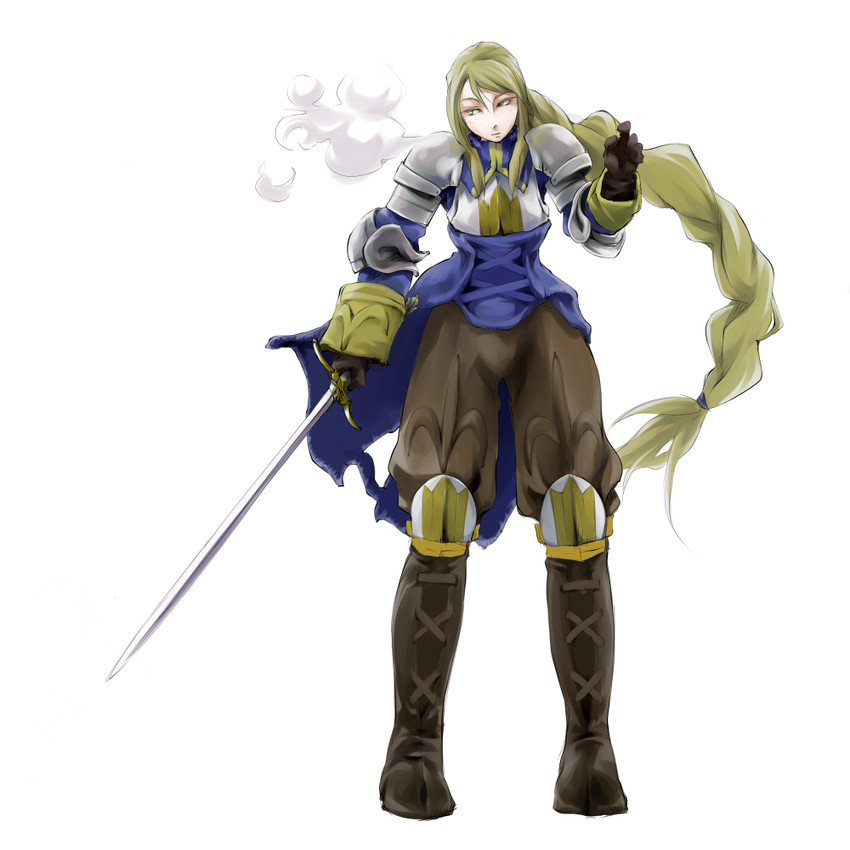 agrias oaks (final fantasy and 1 more) drawn by moai_88