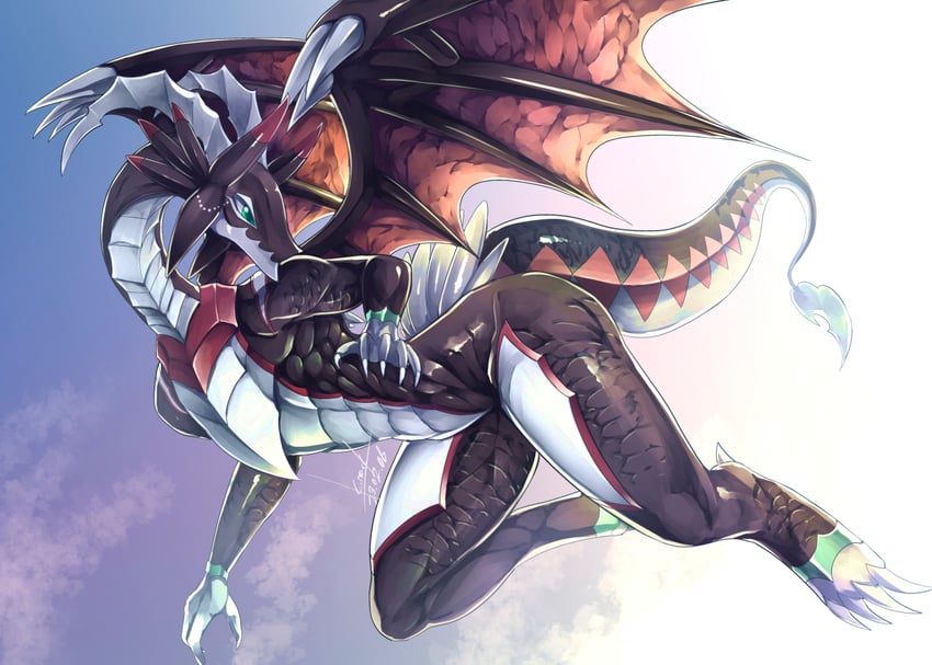 house dragonmaid and dragonmaid sheou (yu-gi-oh!) drawn by k.nock