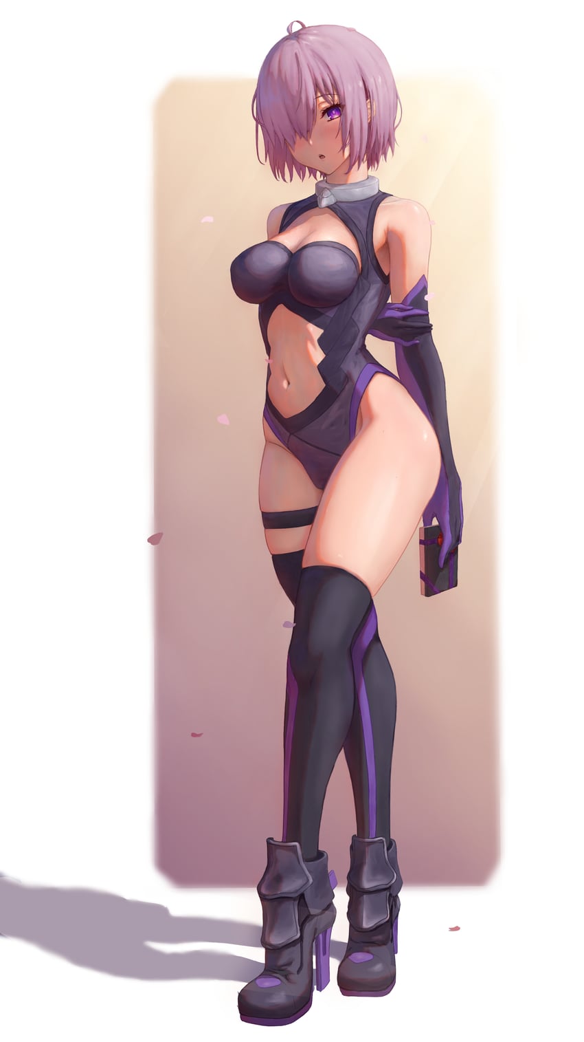 mash kyrielight (fate and 1 more) drawn by kinoko_kun