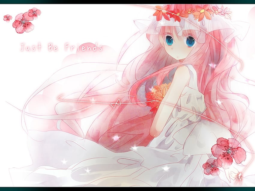 megurine luka (vocaloid and 1 more) drawn by rinndouk