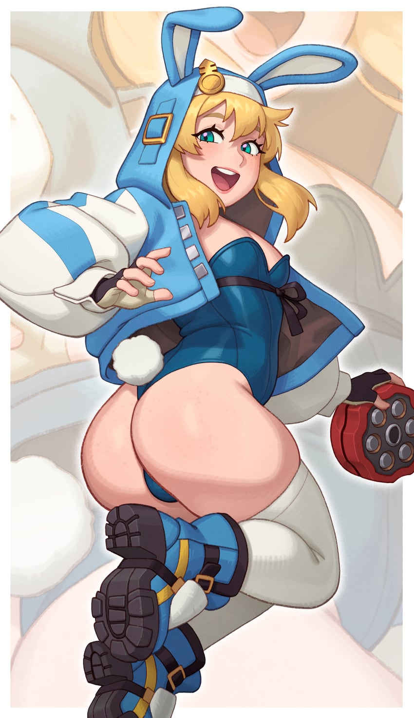 bridget (guilty gear and 1 more) drawn by riz