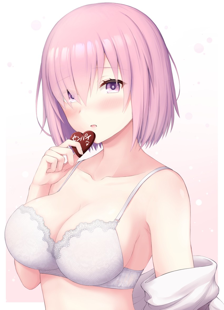 mash kyrielight (fate and 1 more) drawn by chacharan