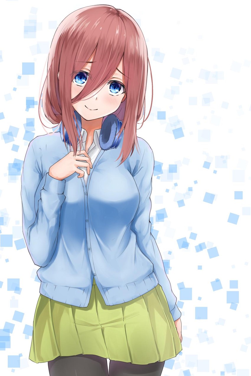 nakano miku (go-toubun no hanayome) drawn by sakuno_(sksk_sakuno)
