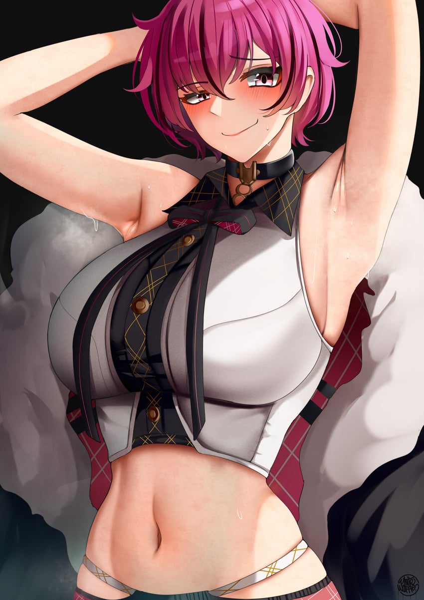 tana nona (jkt48 and 1 more) drawn by whitewaffle
