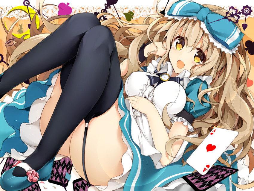 alice (alice's adventures in wonderland) drawn by minari_(minari37)