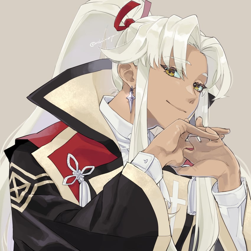 amakusa shirou (fate and 2 more) drawn by ushinoyavi