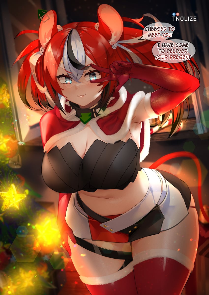 hakos baelz (hololive and 1 more) drawn by tnolize