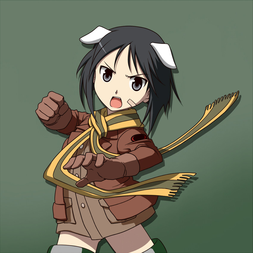 kanno naoe (world witches series and 1 more) drawn by mackey_(mthc_riku)