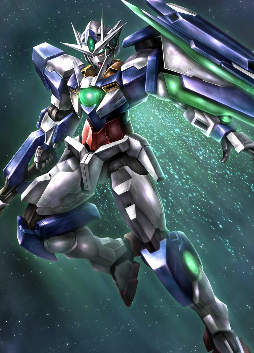 00 qan[t] (gundam and 2 more) drawn by nasaniliu