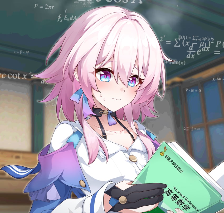 march 7th (honkai and 1 more) drawn by qi_ye_zhu_sky