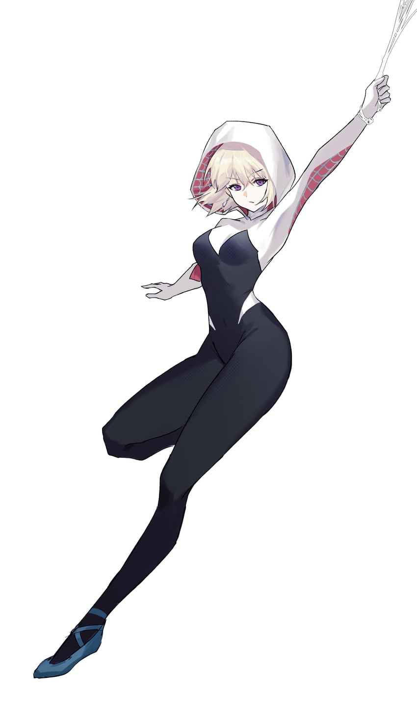misumi uika and spider-gwen (bang dream! and 2 more) drawn by cola-alter