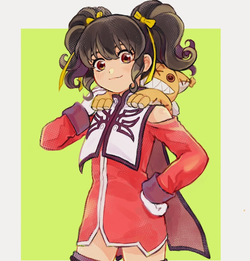 anise tatlin and tokunaga (tales of and 1 more) drawn by zuchi_wan