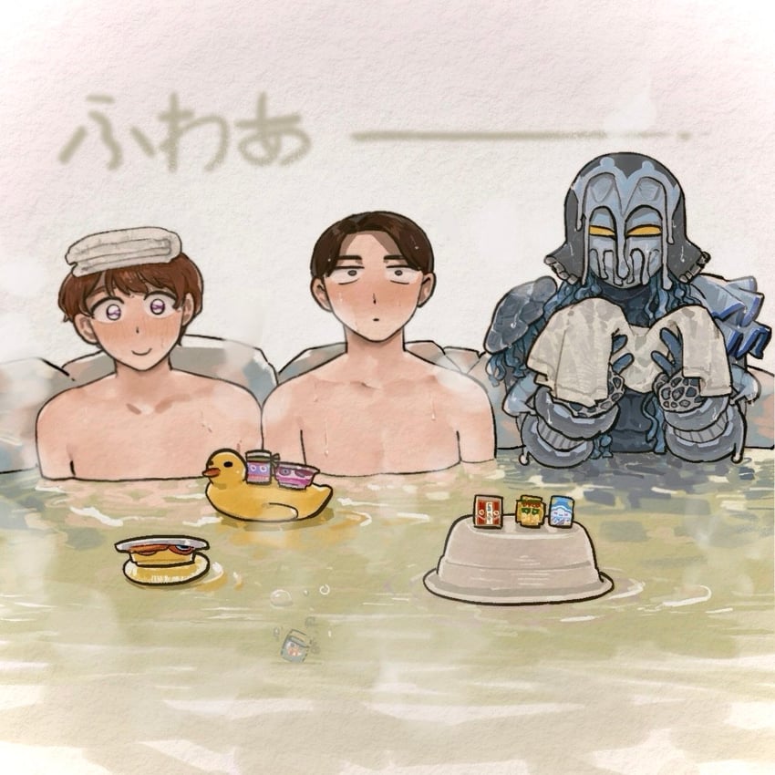 gochizo, inoue shouma, karakida hanto, and lakia amarga (kamen rider and 1 more) drawn by fish_nwn