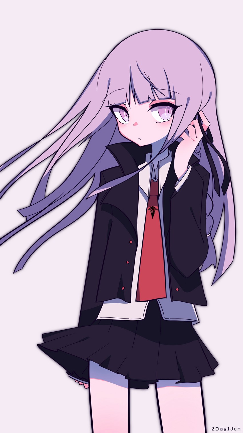 kirigiri kyoko (danganronpa and 1 more) drawn by 2day1jun