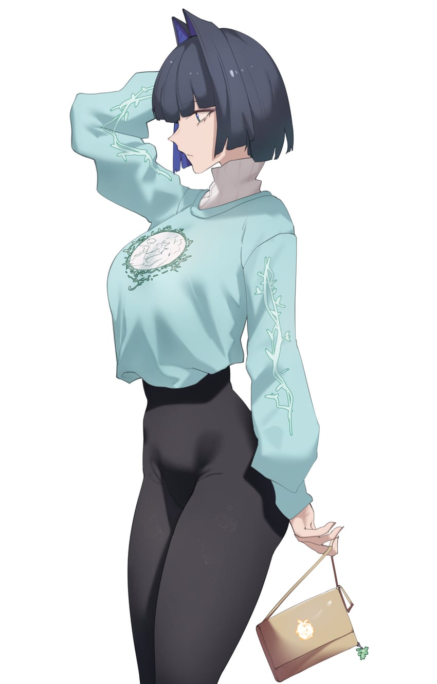 ouro kronii (hololive and 1 more) drawn by o22no