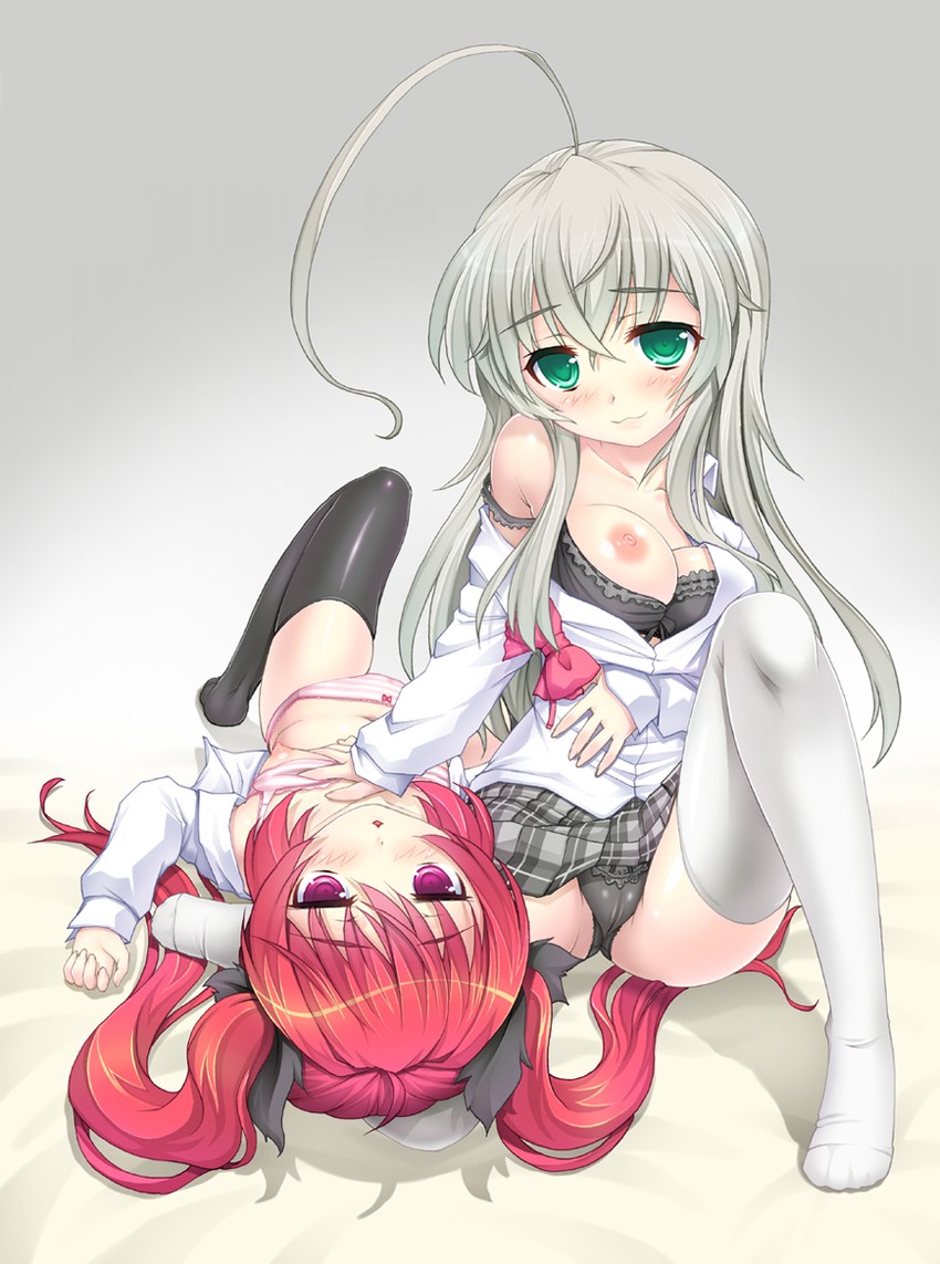 nyarlathotep and cthugha (haiyore! nyaruko-san) drawn by kotobuki_utage