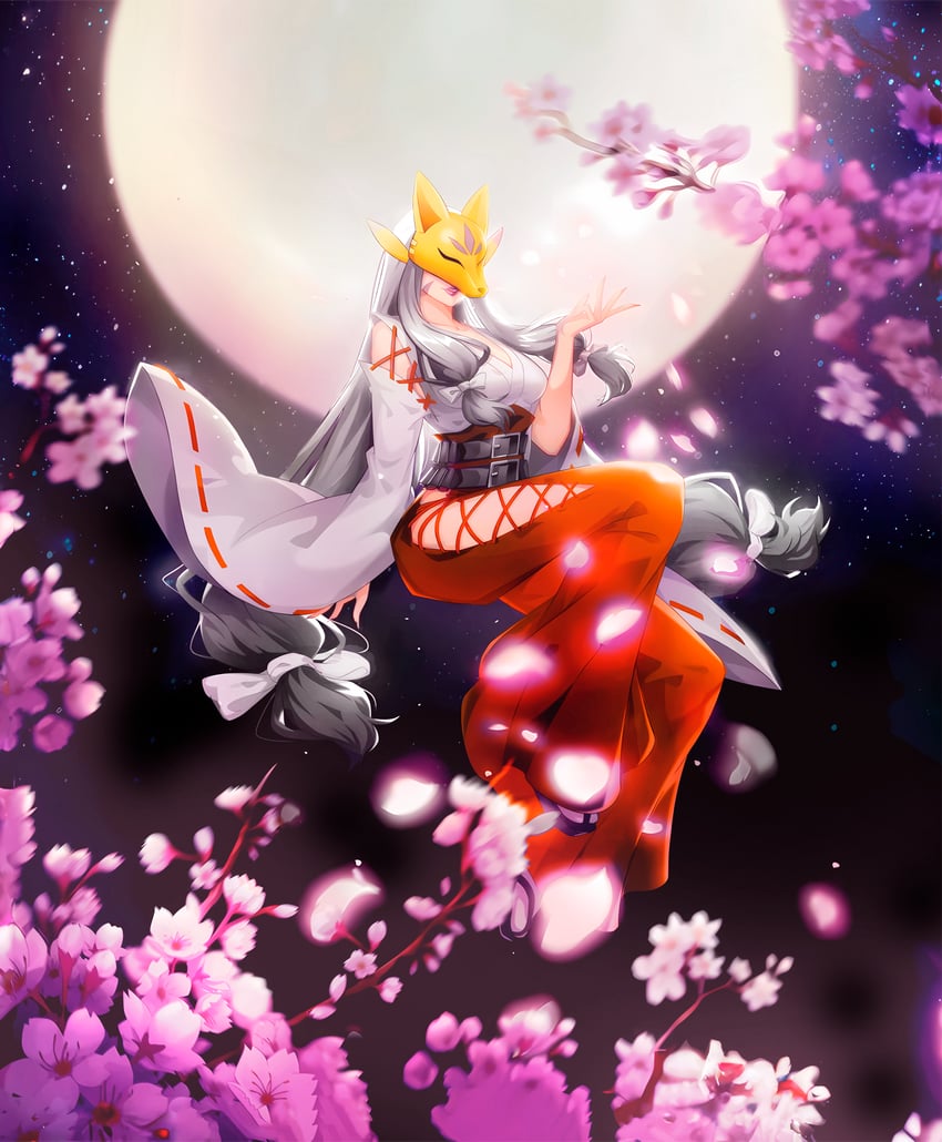 sakuyamon and sakuyamon: miko mode (digimon)