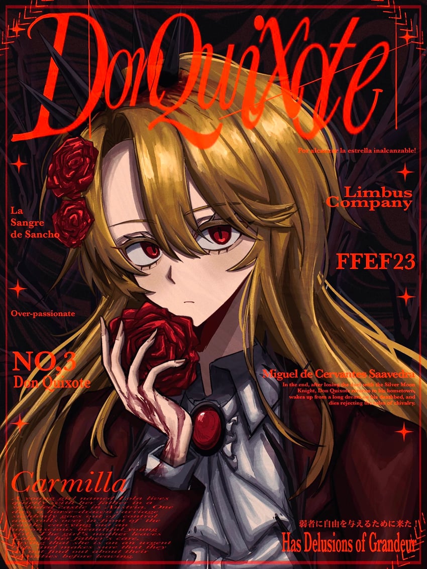 don quixote (project moon and 1 more) drawn by nati7g4