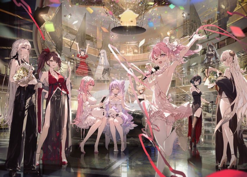 manjuu, unicorn, enterprise, yamashiro, zuikaku, and 8 more (azur lane) drawn by yatsuha_(hachiyoh)