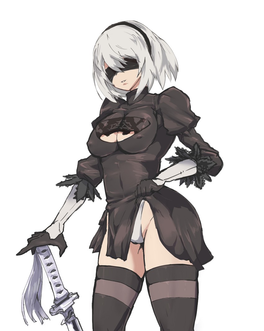 2b (nier and 1 more) drawn by depo_(typebaby505)