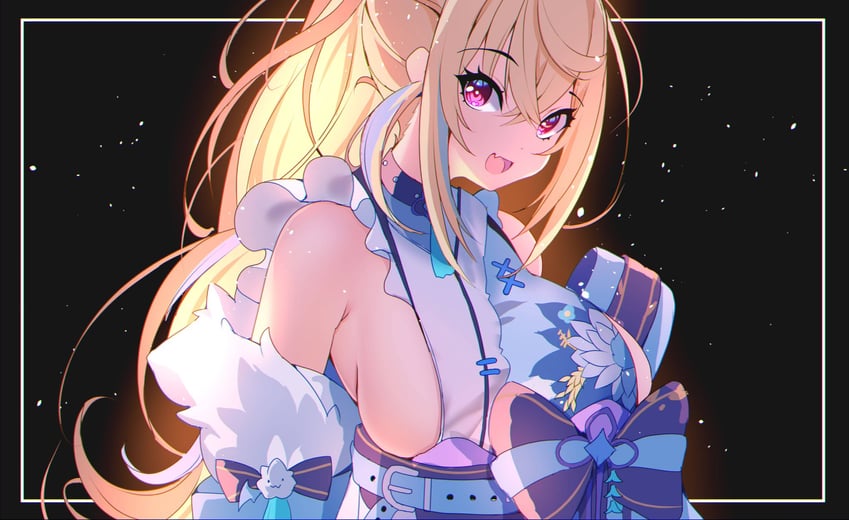 fuwawa abyssgard (hololive and 1 more) drawn by the0neulost