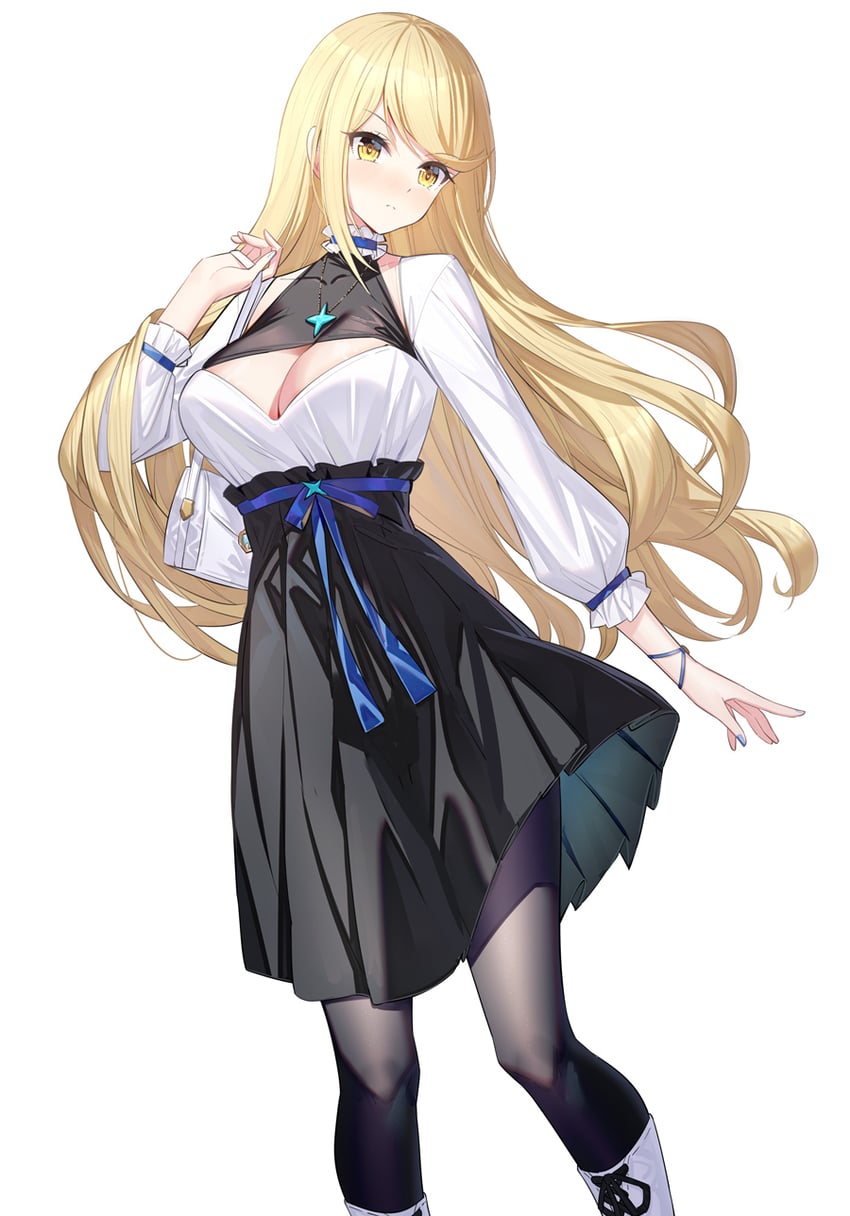 mythra (xenoblade chronicles and 1 more) drawn by ririko_(zhuoyandesailaer)