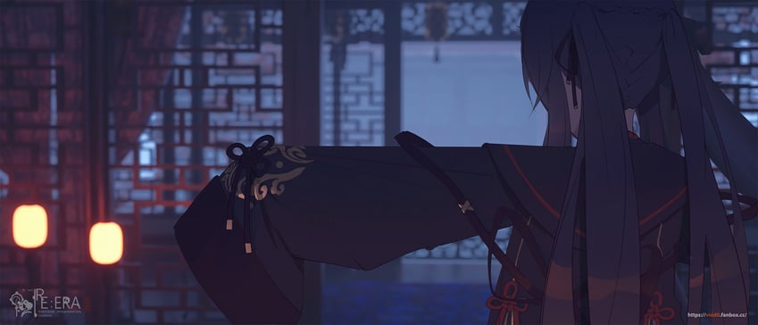 hu tao (genshin impact) drawn by void_0