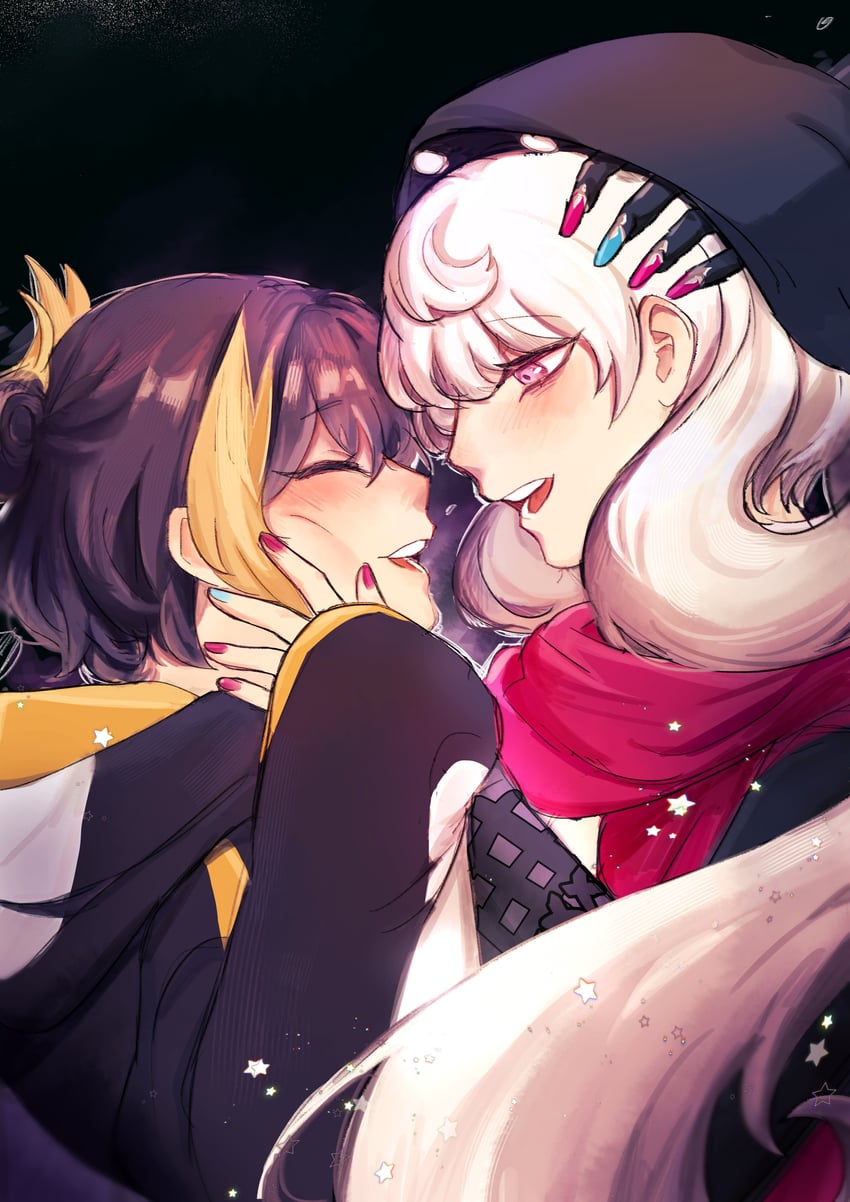 petra gurin and reimu endou (nijisanji and 1 more) drawn by mpinfandom