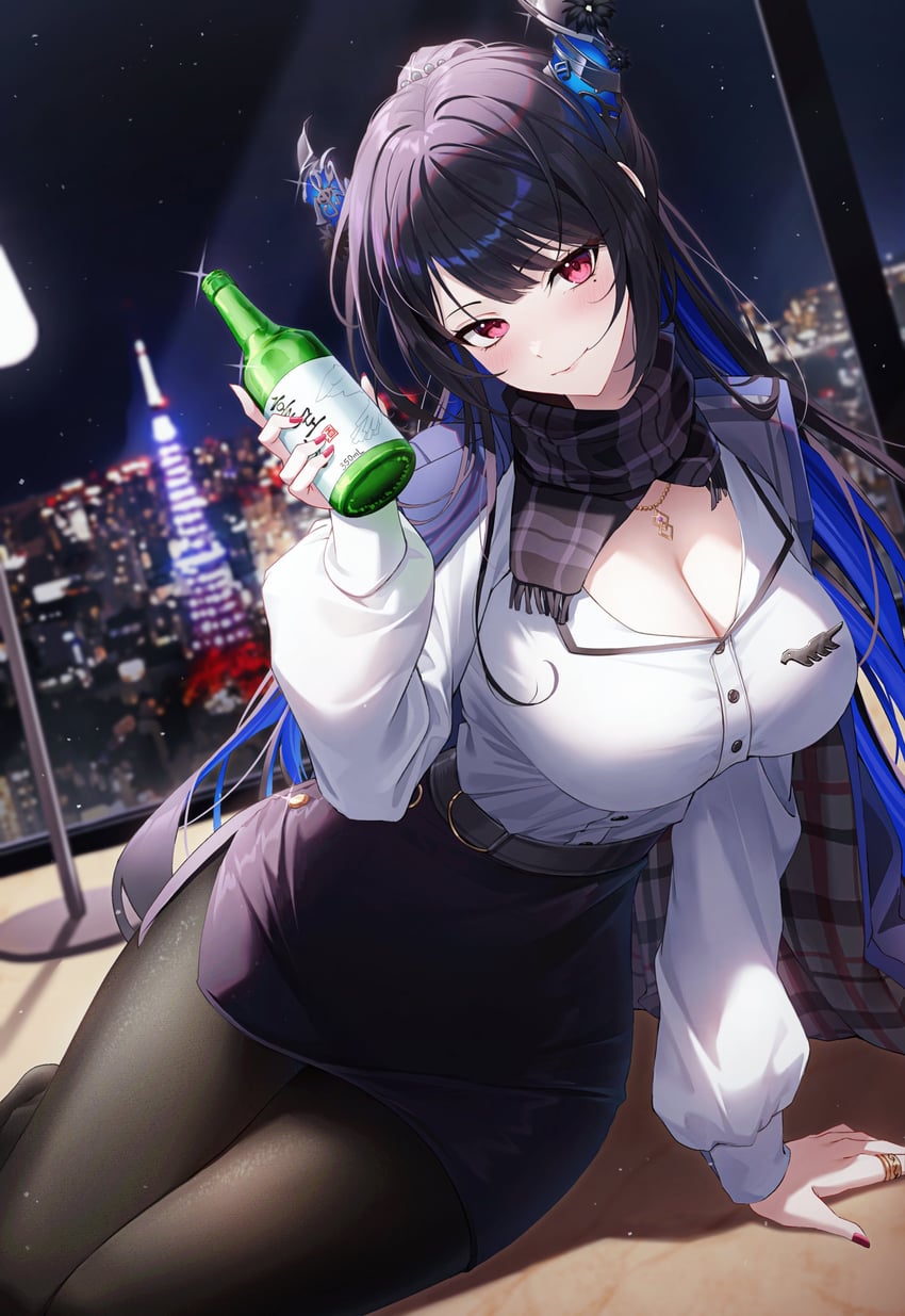 nerissa ravencroft (hololive and 1 more) drawn by star-ring