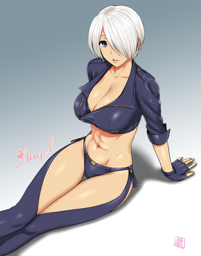 angel (the king of fighters) drawn by st.germain-sal
