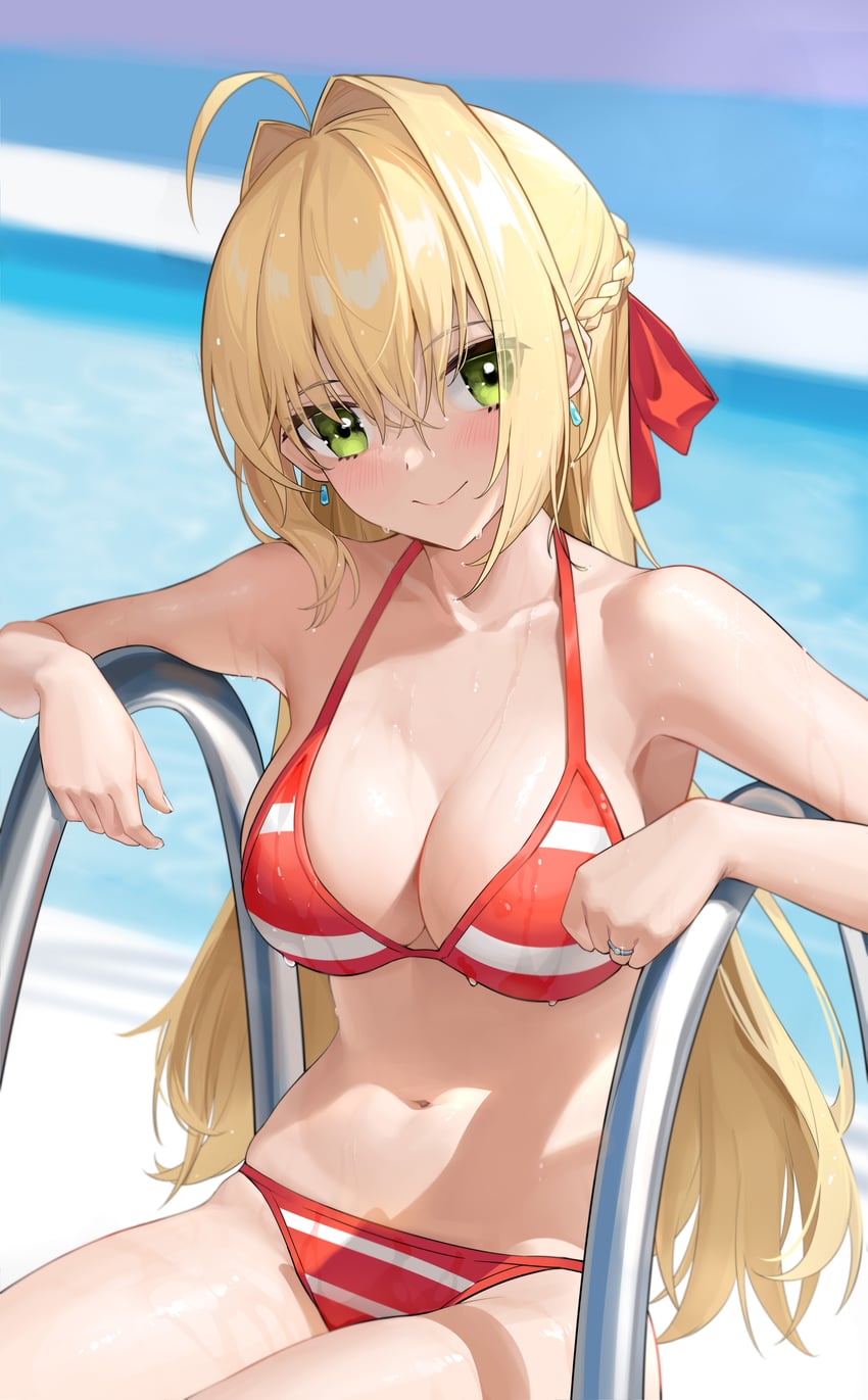 nero claudius (fate and 1 more) drawn by shenqi_xiao_hong_zai_nali