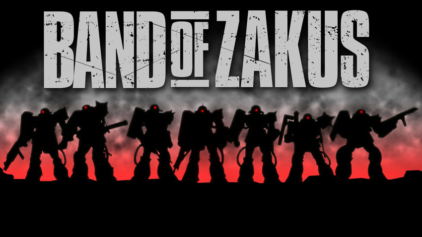 zaku ii (gundam and 2 more) drawn by kjasi