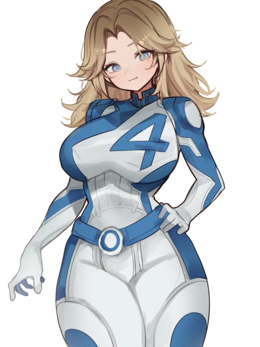 sue storm (marvel and 2 more) drawn by sky_above_me