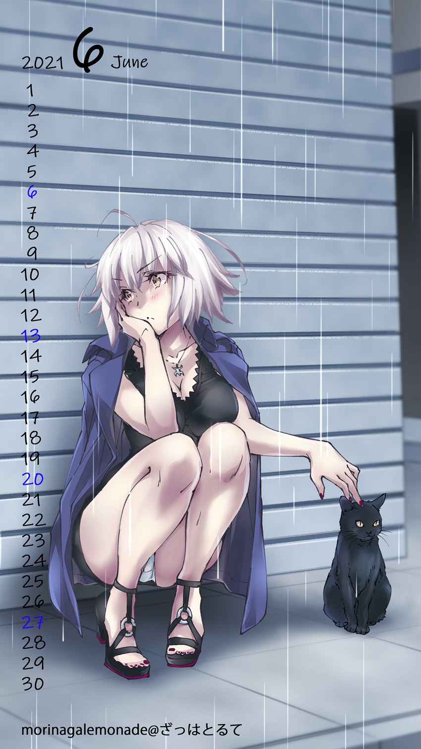 jeanne d'arc alter (fate and 1 more) drawn by morinaga_ramune