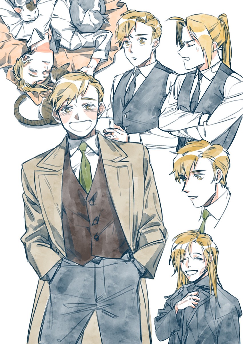 edward elric and alphonse elric (fullmetal alchemist) drawn by 1013_1014rt