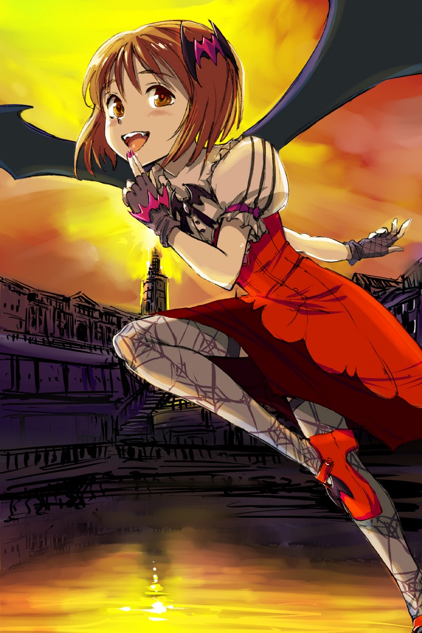 hagiwara yukiho (idolmaster and 1 more) drawn by hirokazu