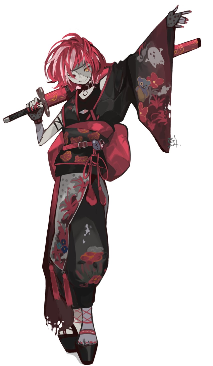 kureiji ollie and udin (hololive and 1 more) drawn by bpa_art_work