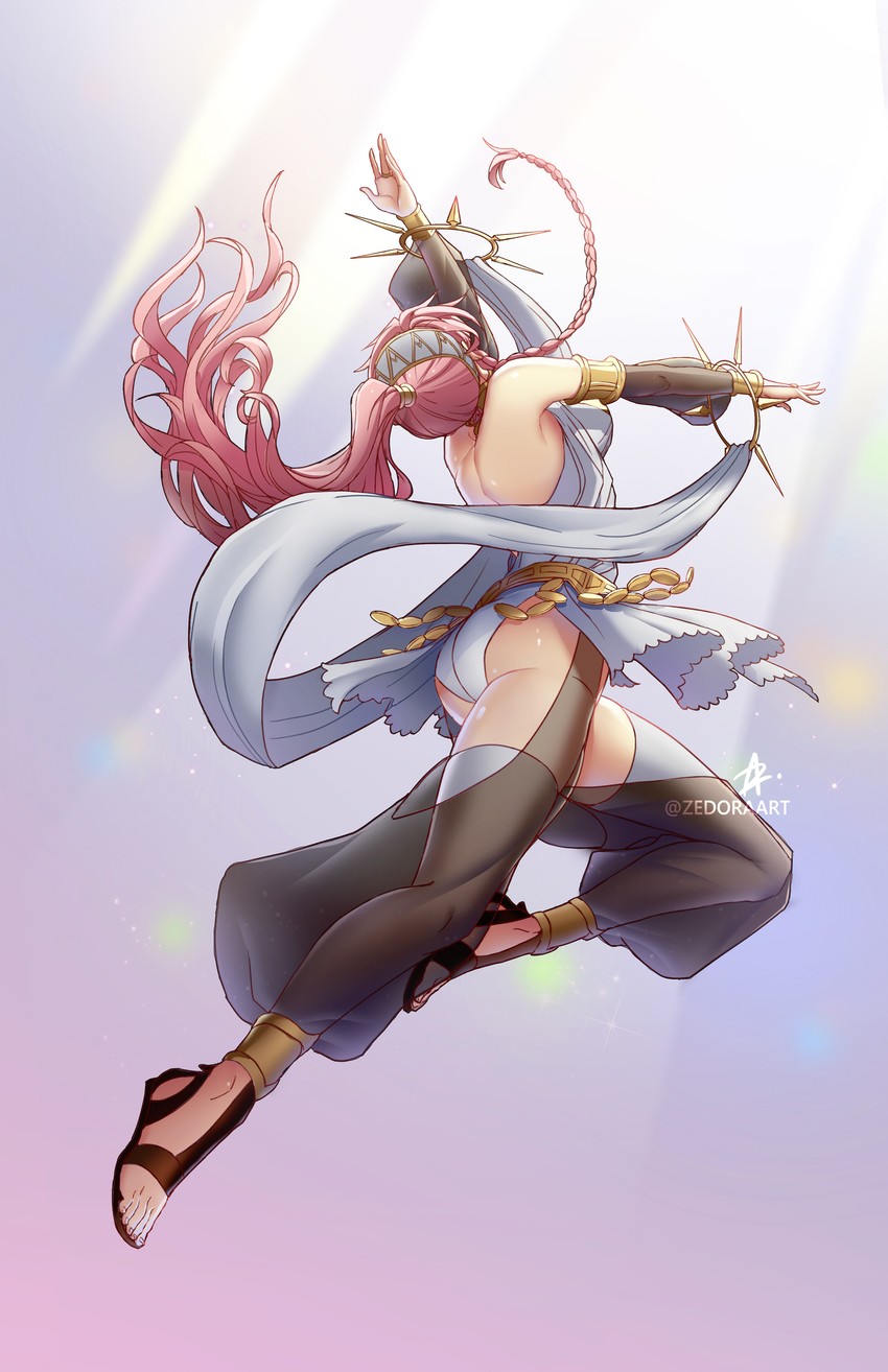 olivia (fire emblem and 1 more) drawn by zedoraart