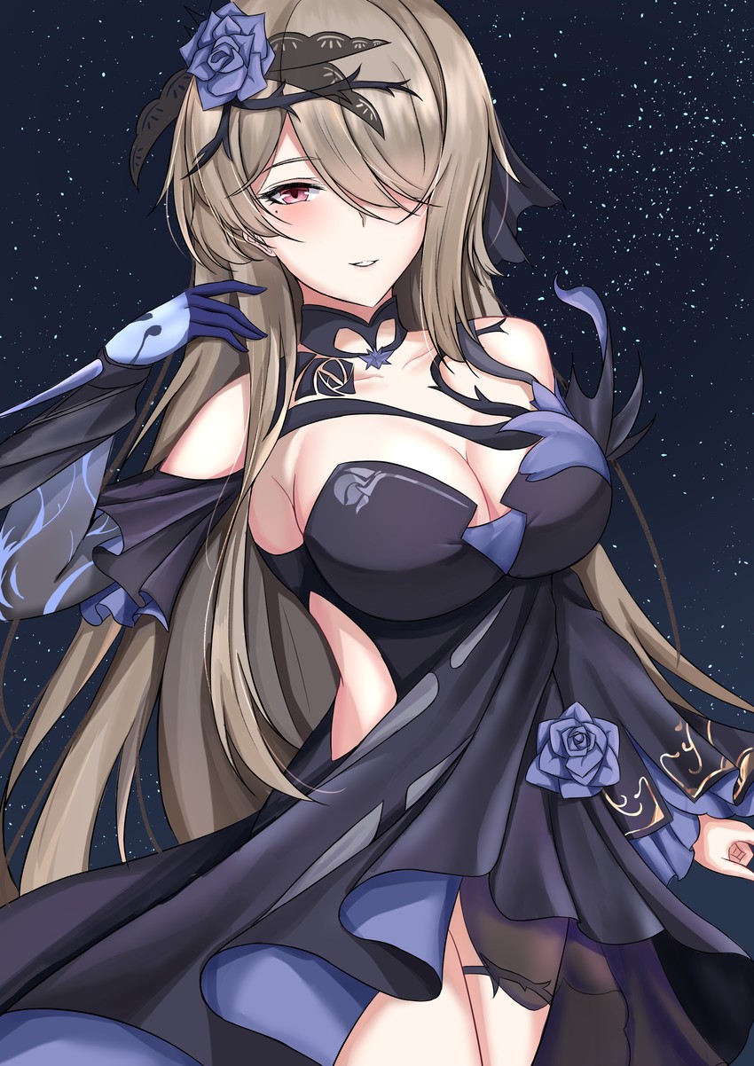 rita rossweisse (honkai and 1 more) drawn by match_(scp115)