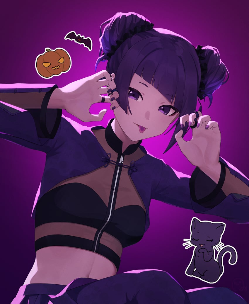 tanaka mamimi (idolmaster and 1 more) drawn by anhun
