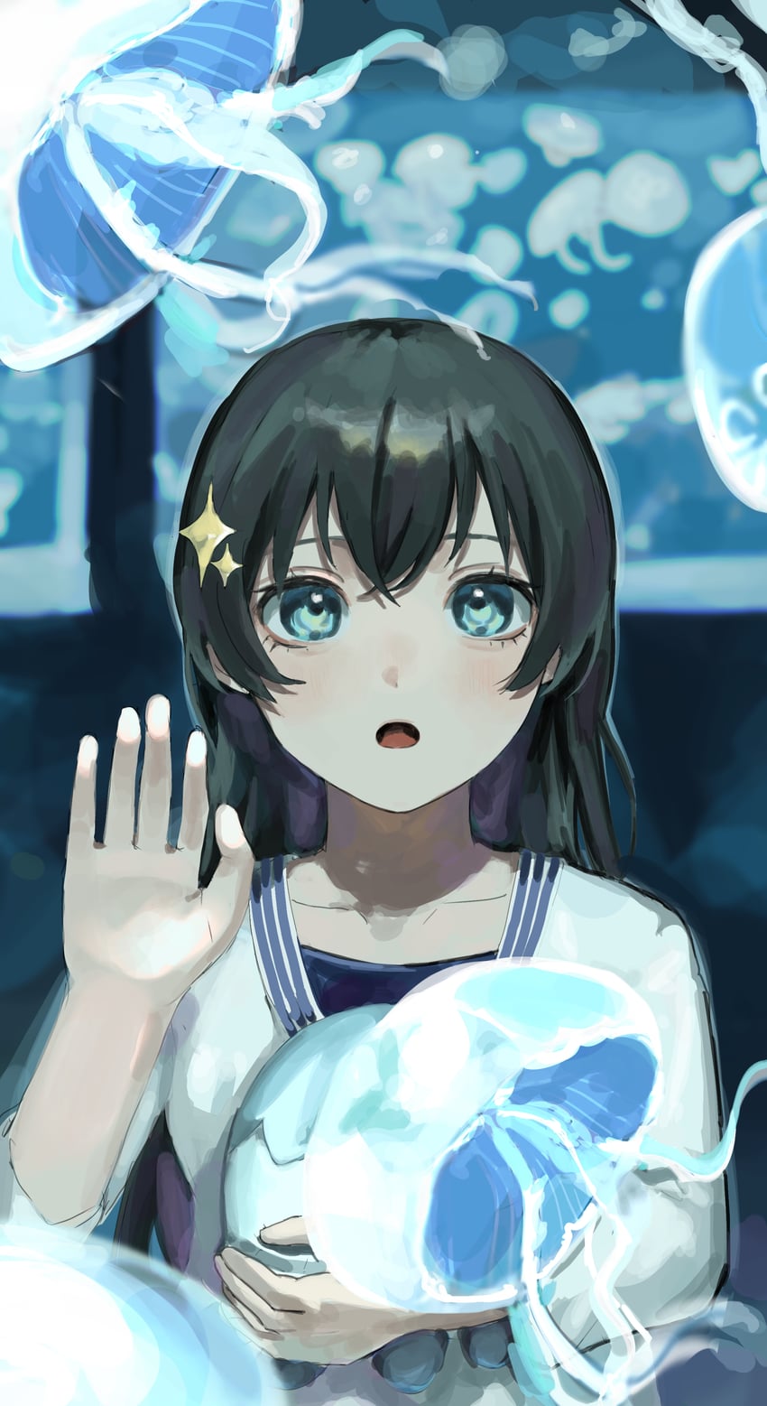 kagura hikari (shoujo kageki revue starlight) drawn by kani_samurai