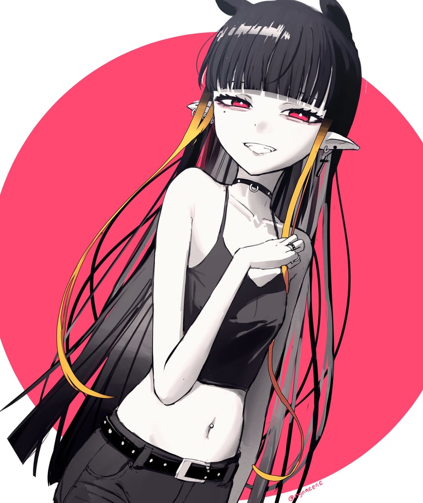 ninomae ina'nis (hololive and 2 more) drawn by nynaceae