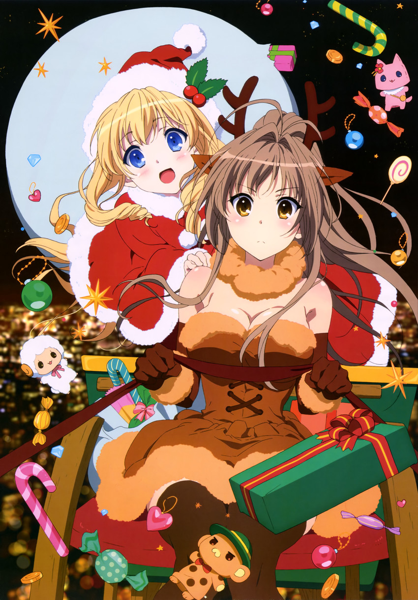 sento isuzu, latifa fleuranza, bonta-kun, tiramii, moffle, and 1 more (amagi brilliant park and 2 more)