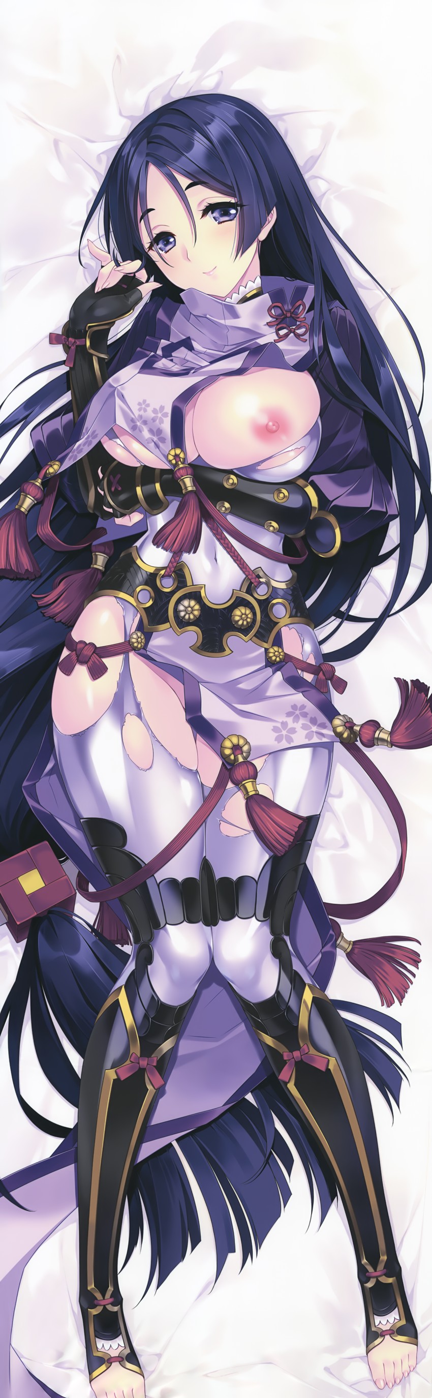 minamoto no raikou (fate and 1 more) drawn by carnelian